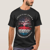 ルクセンブルク州旗(アメリカ合衆国) Tシャツ (正面)