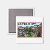 ルクセンブルク市 マグネット (正面/裏面)