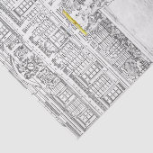 ルクセンブルク庭園のプール - パリ 薄葉紙 (詳細)