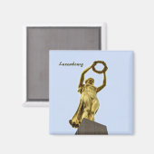 ルクセンブルク磁石 マグネット (正面/裏面)