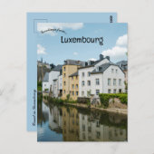 ルクセンブルク運河 ポストカード (正面/裏面)