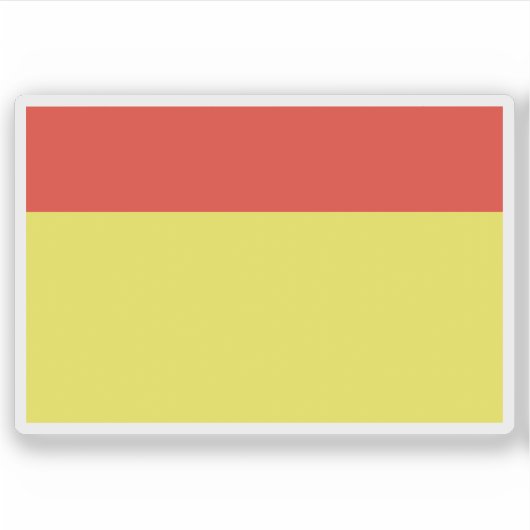 ルクセンブルク，ウィルツ国旗 シール (正面)