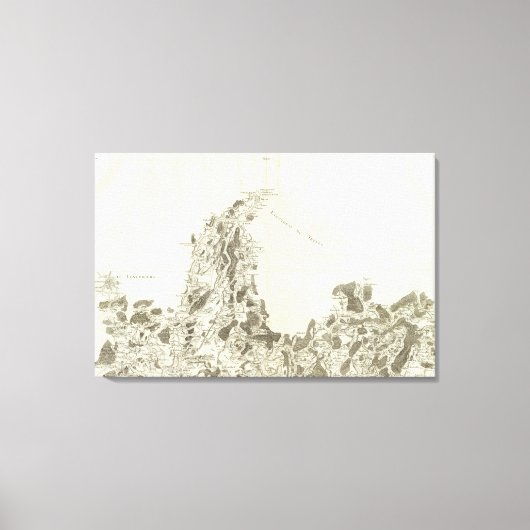 ルクセンブルク キャンバスプリント (正面)