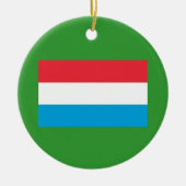 ルクセンブルク*コート・オブ・アームズ セラミックオーナメント (正面)