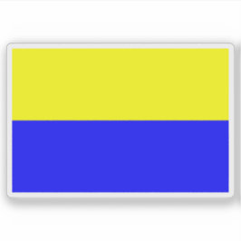 ルクセンブルク・ディキルヒ国旗 シール