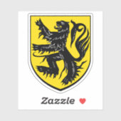 ルクセンブルク，ドゥデランゲの紋章 シール (シート)