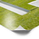 ルクセンブルク、ハンマ。米国軍隊墓地 フォトプリント (角)