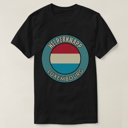 ルクセンブルク ヘルパークナップ Tシャツ (デザイン正面)