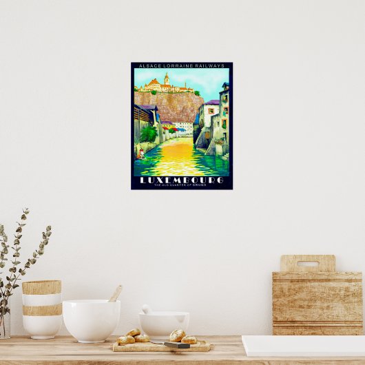 ルクセンブルク ポスター (キッチン)