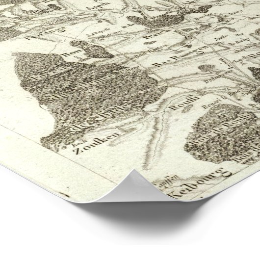 ルクセンブルク ポスター (角)