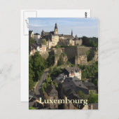 ルクセンブルク ポストカード (正面/裏面)