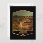 ルクセンブルク ポストカード (正面/裏面)