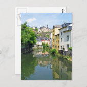 ルクセンブルク ポストカード (正面/裏面)