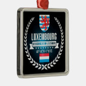 ルクセンブルク メタルオーナメント (右)