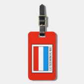 ルクセンブルク ラゲッジタグ (正面縦)