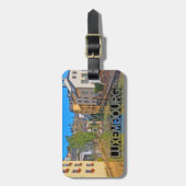 ルクセンブルク ラゲッジタグ (正面縦)