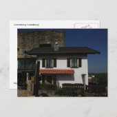 ルクセンブルク、ルクセンブルクの伝統的な家 ポストカード (正面/裏面)