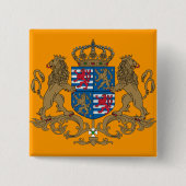 ルクセンブルク、ルクセンブルクの帝政ロシアの皇子は印を付けます 缶バッジ (正面)