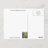 ルクセンブルク – ヴィンテージボヘ絵画ミアン ポストカード (裏面)