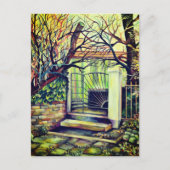 ルクセンブルク - ヴィンテージ ボヘミアンの絵 ポストカード (正面)