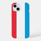 ルクセンブルク iPhone 15ケース (裏面)