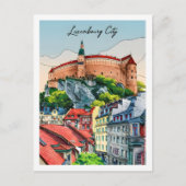 ルクセンブルグシティー有名トラベルプレイス ポストカード (正面)