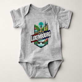 ルクセンブルグヨーロッパ ベビーボディスーツ