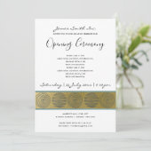 ルクセ海軍フェイク金ゴールドサークル開幕式 招待状 (スタンド正面)