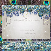 ルクセ素朴メイソンジャール海軍ターコイズ孔雀 出欠カード