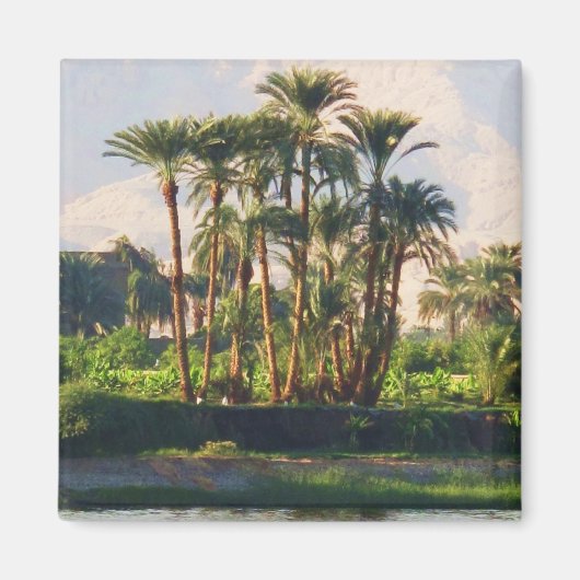 ルクソールのナイル川 マグネット (正面)