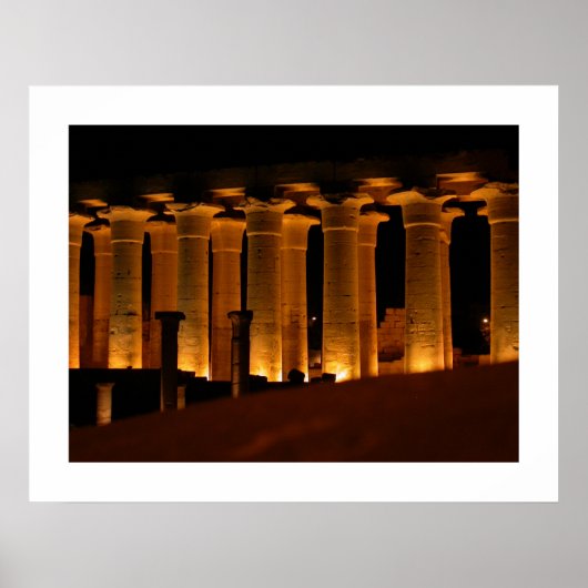 ルクソールの柱 ポスター (正面)