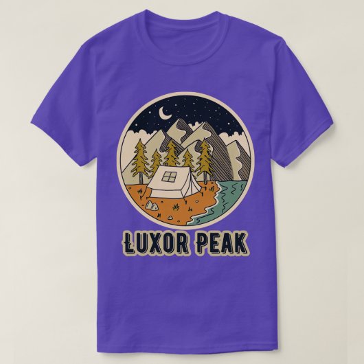 ルクソールピーク Tシャツ (デザイン正面)