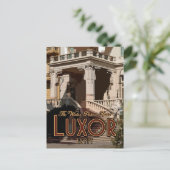 ルクソール冬の宮殿はがき ポストカード (スタンド正面)