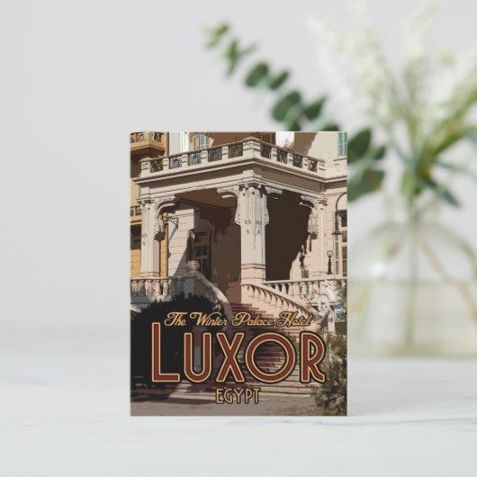 ルクソール冬の宮殿はがき ポストカード (スタンド正面)