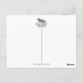 ルクソール冬の宮殿はがき ポストカード (裏面)