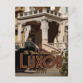 ルクソール冬の宮殿はがき ポストカード (正面)