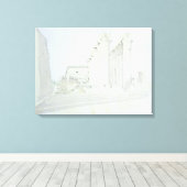 ルクソール寺院 キャンバスプリント (インサイチュ (ウッドフロア))