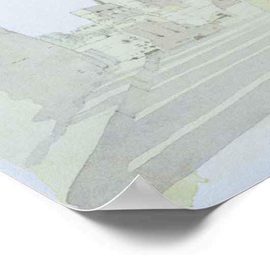 ルクソール寺院 ポスター (角)