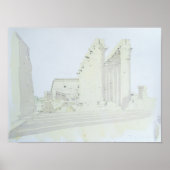 ルクソール寺院 ポスター (正面)