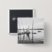 ルクソール・エジプト、フェルカス・オン・ザ・ニル 缶バッジ (正面&裏面)