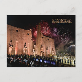 ルクソール・カルナック・テンプル古代エジプトの歴史を巡る ポストカード