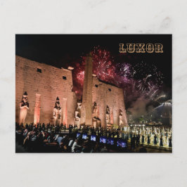 ルクソール・カルナック・テンプル古代エジプトの歴史を巡る ポストカード