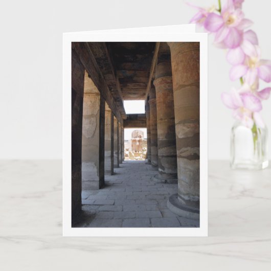 ルクソール·テンプル、ルクソール、エジプト カード (蘭)