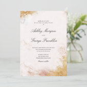 ルクラシッククセマーブル結婚式招待状 招待状 (スタンド正面)