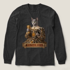 ルクレツィア・デ・メディチ ロシアンブルー 猫 トライブレンドTシャツ