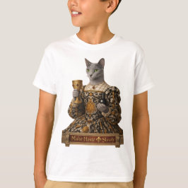 ルクレツィア・デ・メディチ ロシアンブルー 猫 Tシャツ