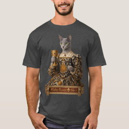 ルクレツィア・デ・メディチ ロシアンブルー 猫 Tシャツ