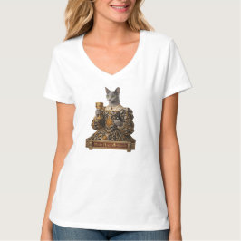 ルクレツィア・デ・メディチ ロシアンブルー 猫 Tシャツ