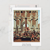 『ルクレティアの死』 ポストカード (正面/裏面)