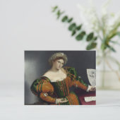 ルクレティア葉書インスパイアによる女性のポートレート ポストカード (スタンド正面)